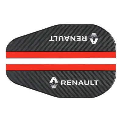 Rearview mirror rainproof sticker – Mirror Rain Shield Universal Thickened - rain-eyebrow-carbon-fiber-pattern-renault-pair