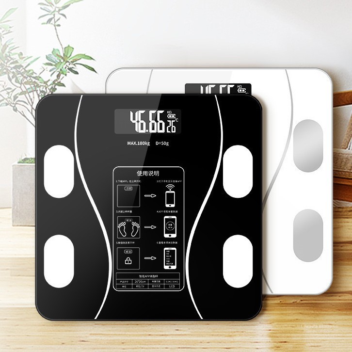 Intelligent Weight Accurate Home Electronic Scale Fat Adult Bluetooth Weight Loss Human Body Small