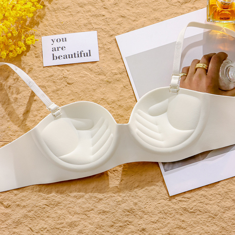 Venta directa de fábrica comercio electrónico transfronterizo Sudeste de Asia Vietnam Tailandia damas sin costuras sujetador de recogida lateral cómodo