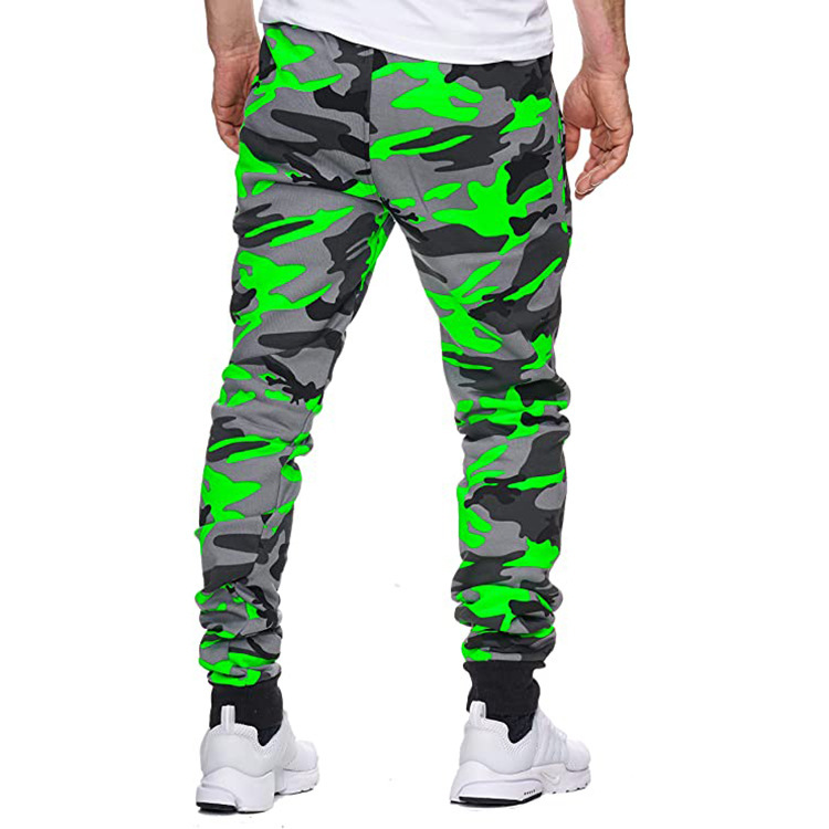 Cross Mirror Nuovo Autunno Inverno Vendita calda Uomo Casual Camouflage Vita media Alta elasticità Stampato Tessuto elasticizzato Spot Sport Pantaloni da jogging_voghion.com