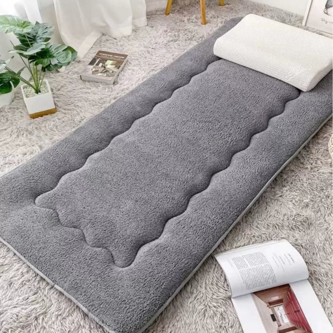 床垫开学季学生宿舍床垫舒适保暖睡垫家用地垫办公室午休床垫批发