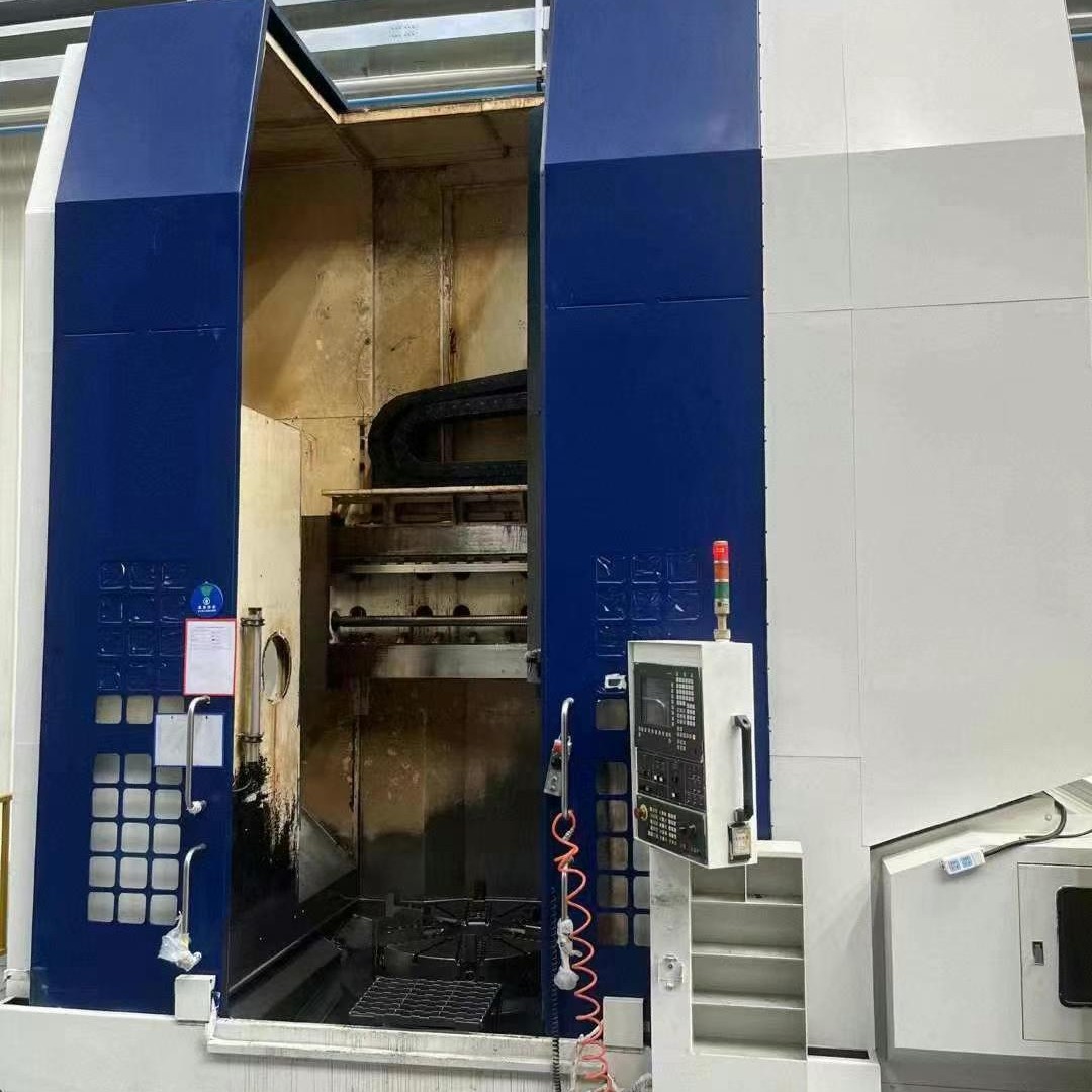 处理二手油机VTS-1000ATC+C立式车铣复合回转直径1.35米