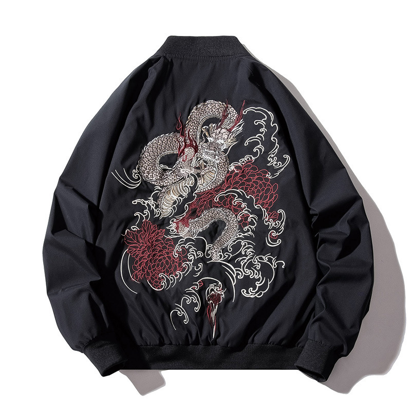 2022 New Japanese Fashion Brand High Street Embroidered Jacket Men's Air Force MA-1 Pilot Jacket Men's Baseball Uniform Thin Men 2022 New Japanese Fashion Brand High Street Embroidered Jacket Men's Air Force MA-1 Pilot Jacket Men's Baseball Uniform Thin Men