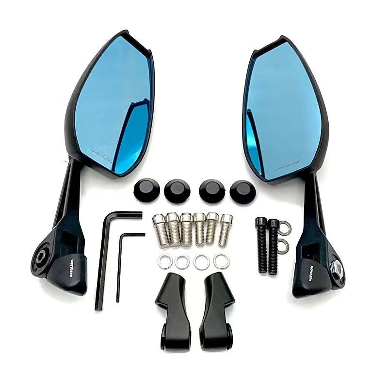 Motorcycle Electric Vehicle Rearview Mirror Aos4 Anti-Glare Carbon Fiber Reflector