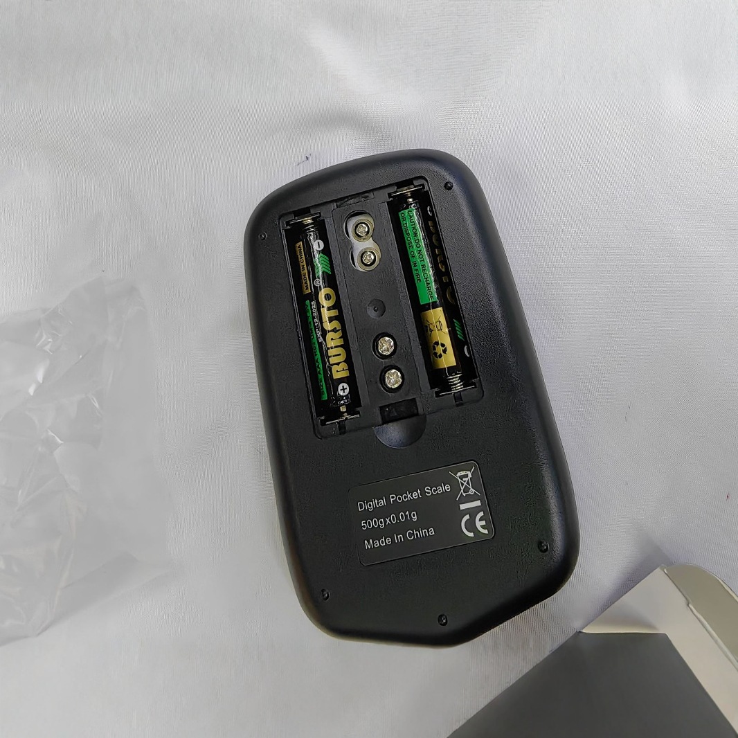 2025 Escala de joyería 500/0.01 Escala de quilates Mini bolsillo de pesaje electrónico Pequeño