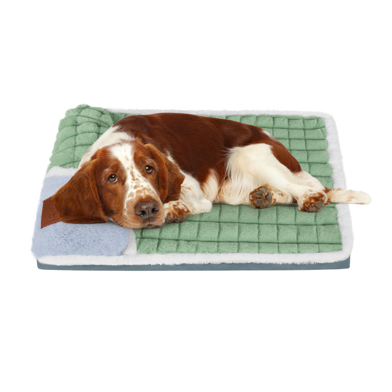 Washable Pet Bed Cat and Dog Bed Sofa-Style Plush Pet Bed Removable Orthopedic Soothing Mattress
