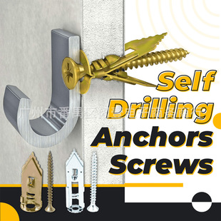 Knock-in gypsum board expansion wire aircraft expansion screw Self Drilling Anchors Screws