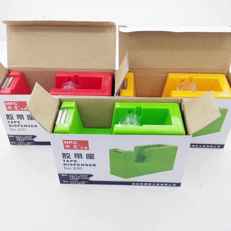 テープカッター テープリッパー 卓上テープマシン ソケットテープホルダー 透明テープカッター|undefined