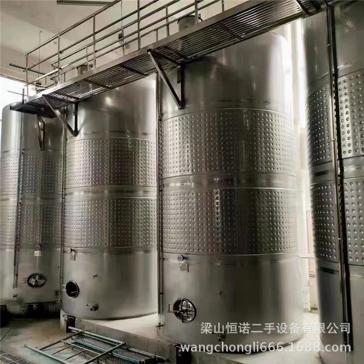 二手30立方40立方不锈钢搅拌罐 卫生级不锈钢储酒罐 现货全新储罐