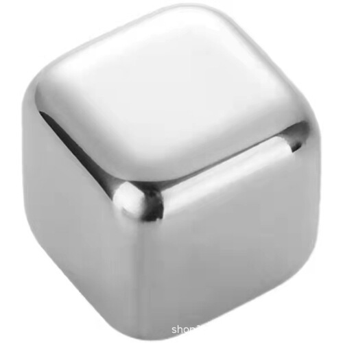 Amazon 304 stainless steel ice cubes whiskey quick-frozen ice tartar red wine beer Sprite ice cubes bar supplies