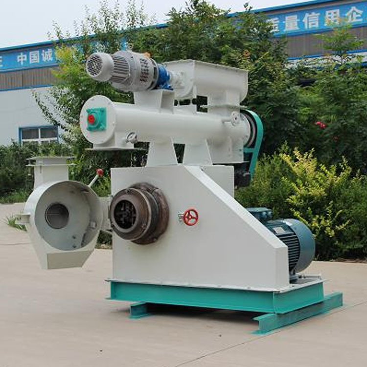 养殖颗粒饲料机 家禽颗粒饲料生产加工机器 小型家用饲料设备