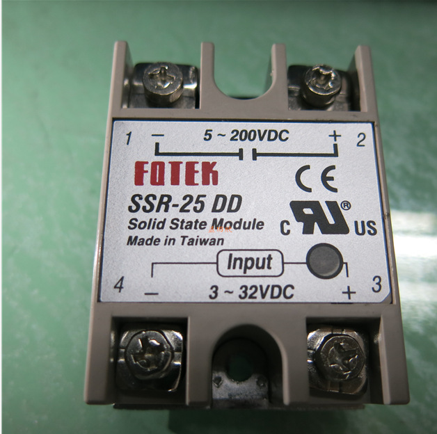 FOTEK单相固态继电器SSR-25 DD 继电器DA AA VA 25A直流控制交流