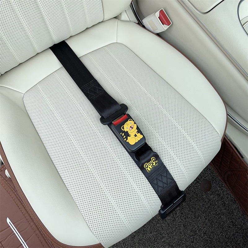 Front Passenger — Katong Car seat belt - three-point-anti-strangling-seatbelt-black-tiger