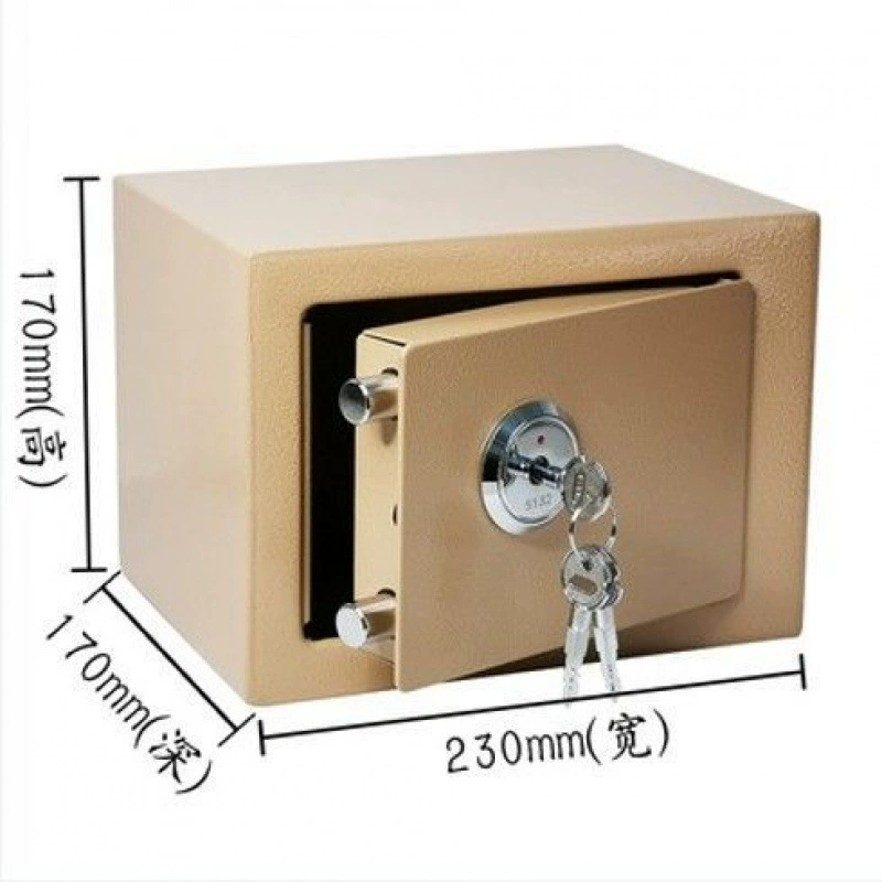 Сейф с одним замком, простой в эксплуатации, сейф для дома, для пожилых людей, для хранения документов, ювелирных изделий, наличных денег, книжка-паспорт