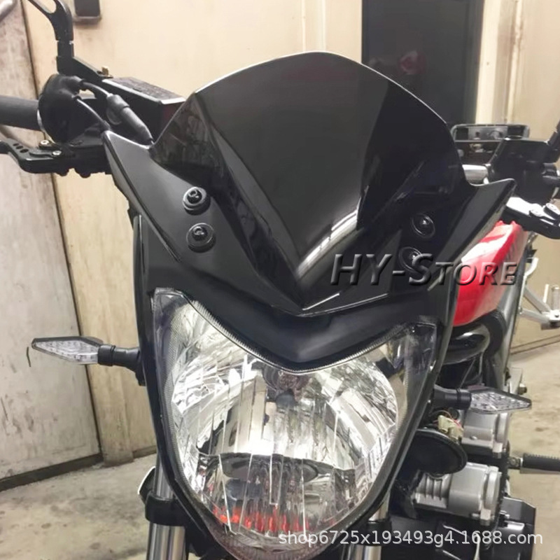 Suitable for Yamaha Fz16 Fz-16 14-15-16 Front Windshield High-Quality Deflector Cover
