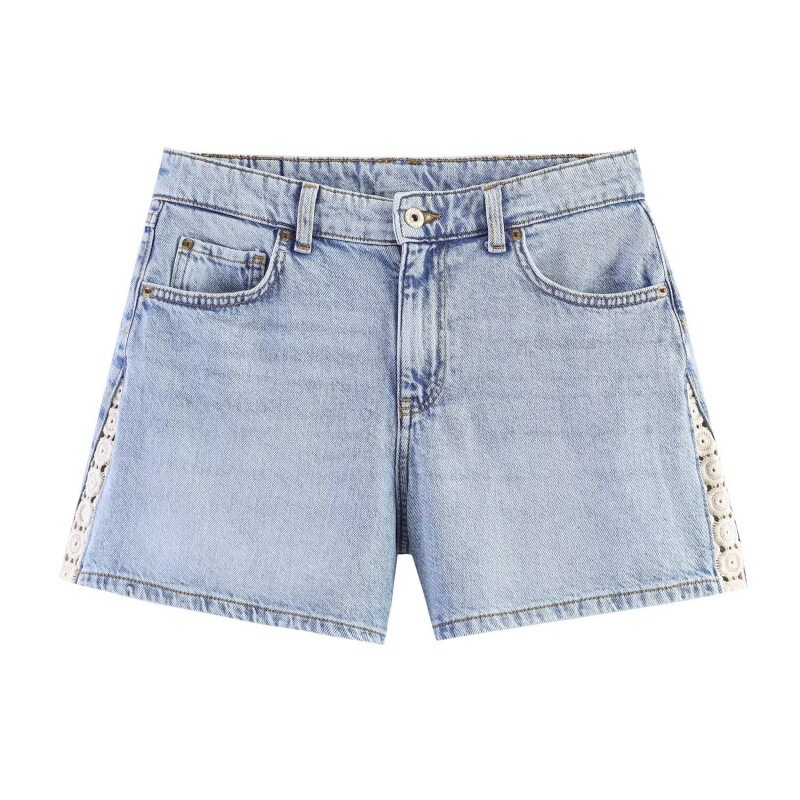 Foreign Trade Wholesale 2026 Summer New Style European and American Fashion Versatile Patchwork Crochet Shorts 4083043 Foreign Trade Wholesale 2026 Summer New Style European and American Fashion Versatile Patchwork Crochet Shorts 4083043