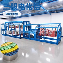 花股扭绳制绳机    三股塑料绳扭绳机 多股麻绳合股制绳机