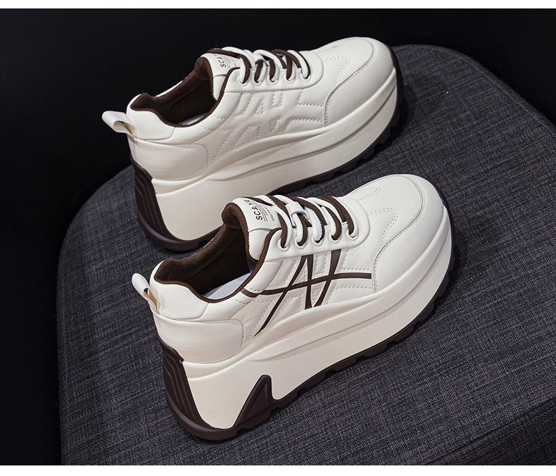 Giày sneaker nữ đế dày chunky phong cách bánh mì tăng chiều cao — M2971-1 màu mơ nhân nhung, M2971 Đỏ Một Lớp, M2971 Đen Một Lớp, M2971 màu mơ, một lớp lót chi tiết 29