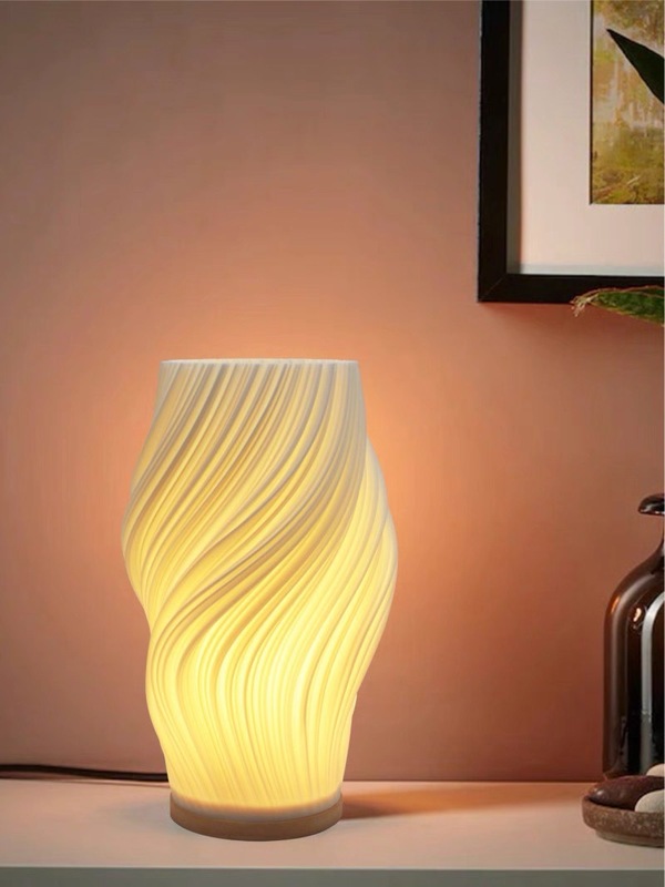 北欧のシンプルなスタイルのクリエイティブテーブルランプ花瓶クリエイティブリビングルーム玄関オフィスデスクトップフラワーアレンジメント装飾雰囲気ライト|undefined
