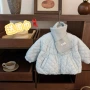 加厚女童宝宝新款棉袄