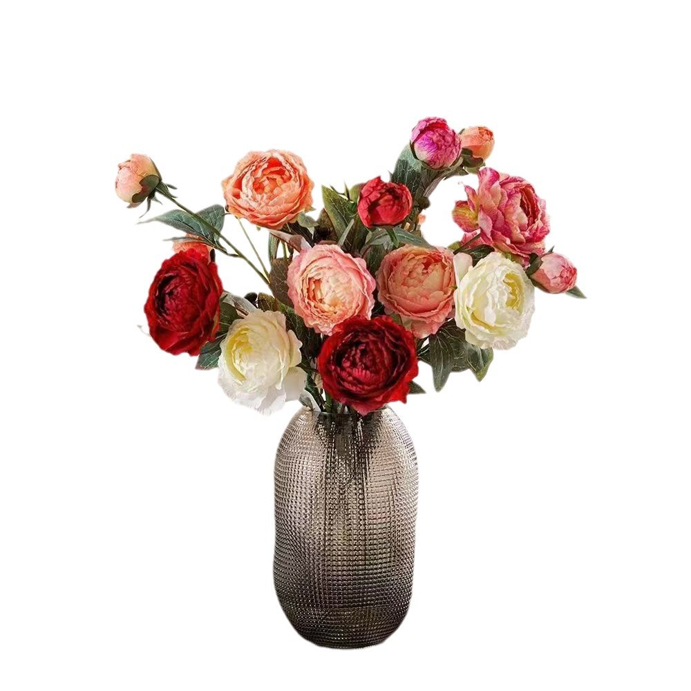 Nordic inswind simple partículas hidropónicas de vidrio de escritorio floral estilo nacional sala de estar mesa de té francesa americana puerta de entrada