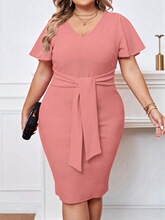 X 77134 Tie Waist Summer Dress ϵ������ȹ ŷ���羳����ѷ