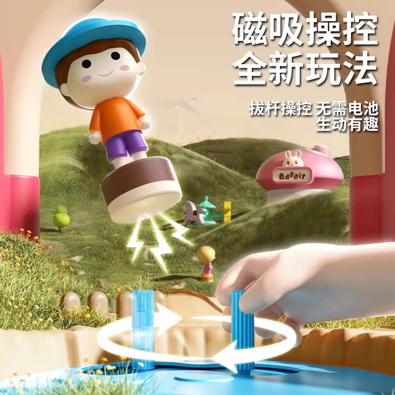 新しいプリンセス城のおもちゃ磁気多機能音と光ドールハウス女の子の子供の日のギフト卸売|undefined