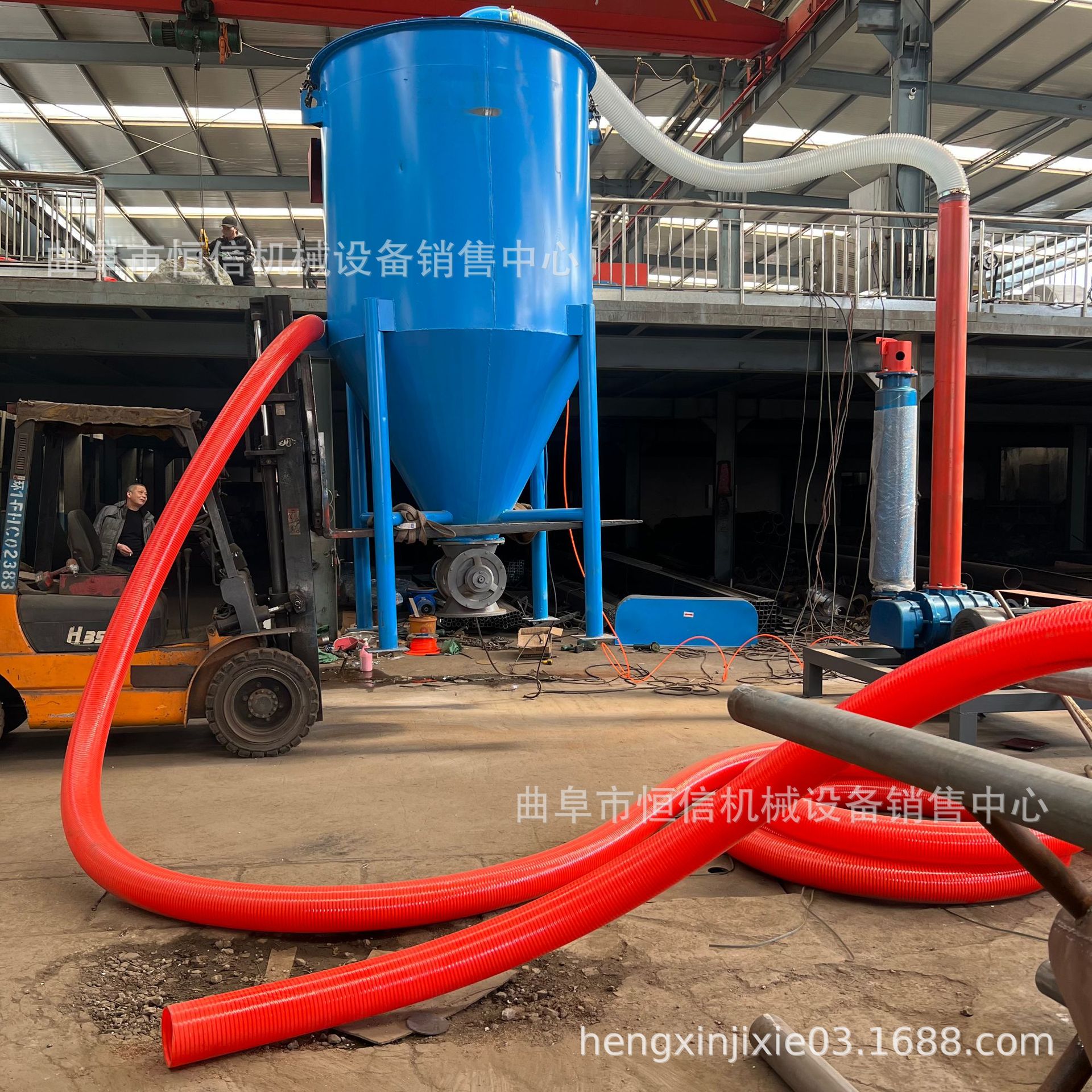 高钙粉吨包气力吸灰机20-50m远距离脉冲除尘石膏粉气力吸灰机zcjb