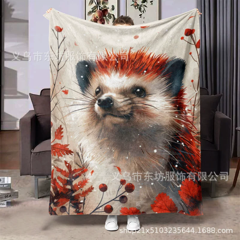 Милые маленькие животные теплые и удобные фланелевые одеяла подходят для всех сезонов