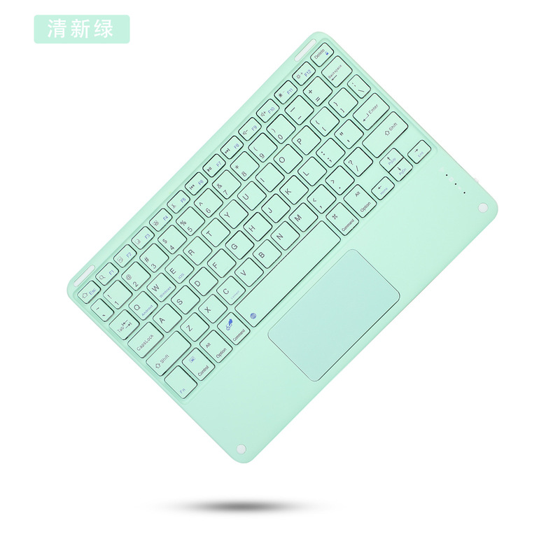 Suitable for Apple Android Microsoft three system retro 10.2 inch colorful touch wireless bluetooth 9.7 11 keyboard