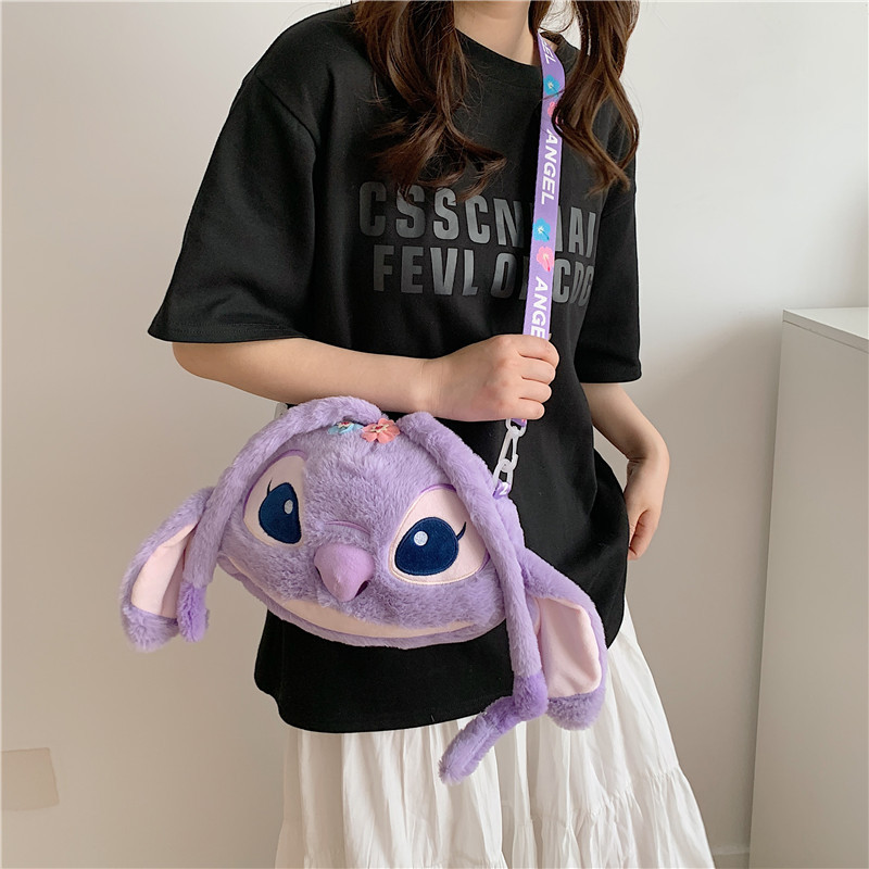 Pequeña venta al por mayor Stitzi felpa dibujos animados mochila niña linda ins bandolera regalo para padres e hijos image 22