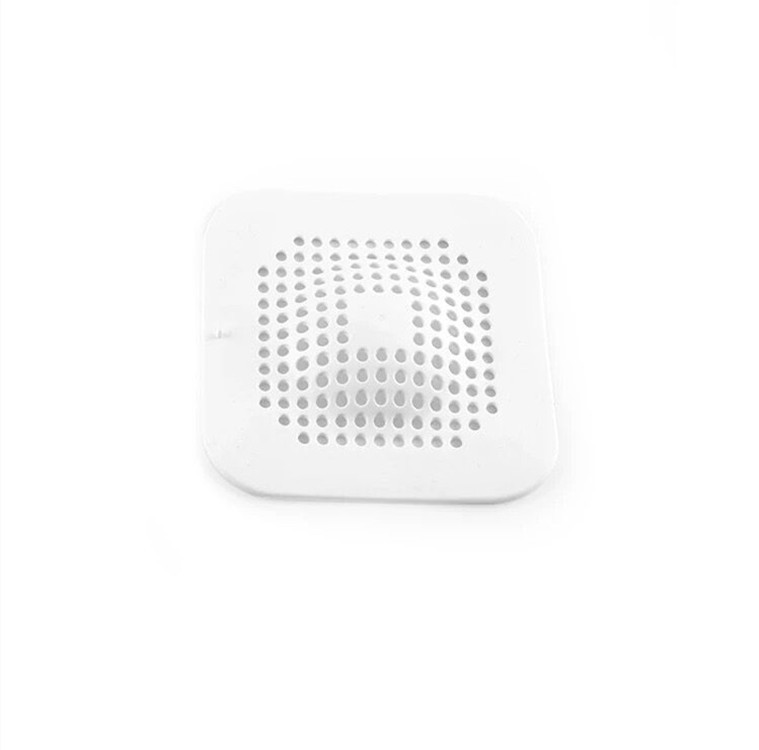 Fregadero de cocina cubierta de drenaje de piso de silicona desagüe del baño Filtro Anti-Cabello boca de alcantarillado Filtro Anti-bloqueo neto