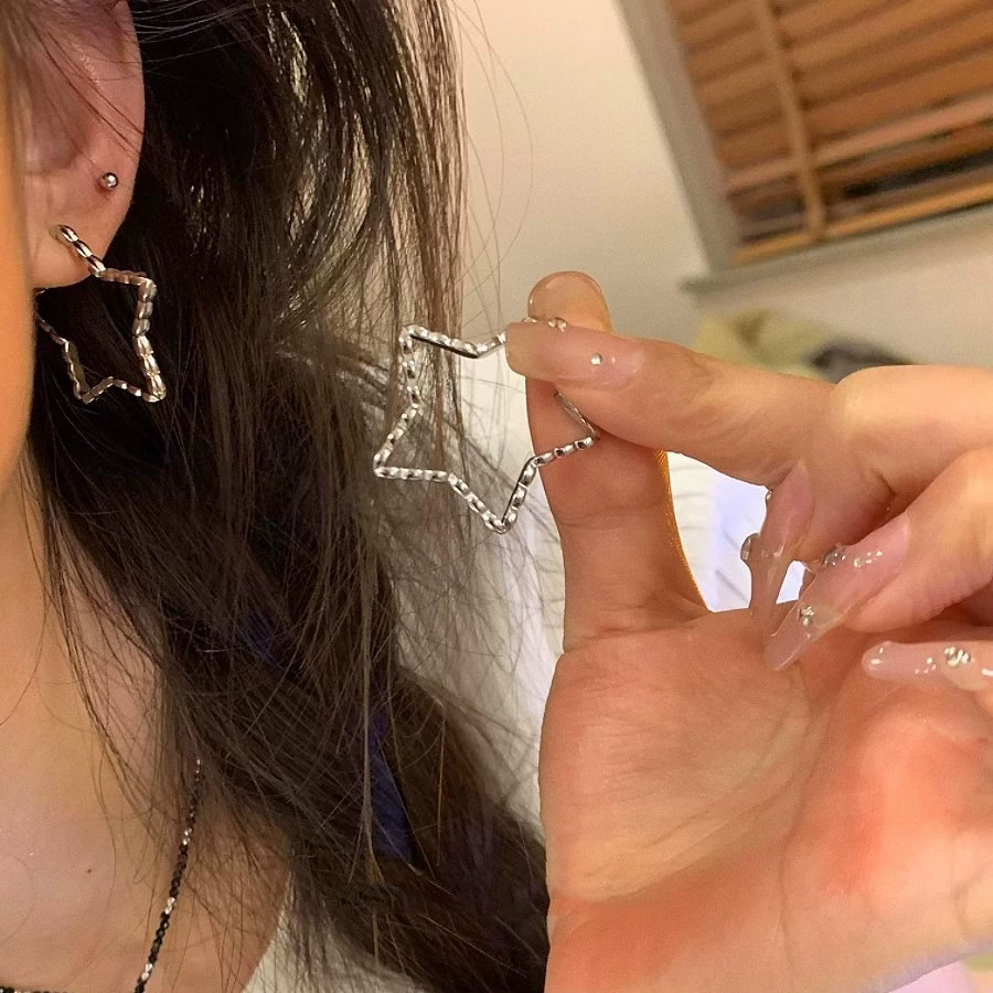 Серебряная игла из жемчуга, стильные универсальные серьги, образец серебро 925, простой и элегантный дизайн, оптом