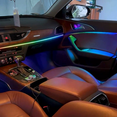 Car ambient: Panel (Dashboard) işıqlandırması