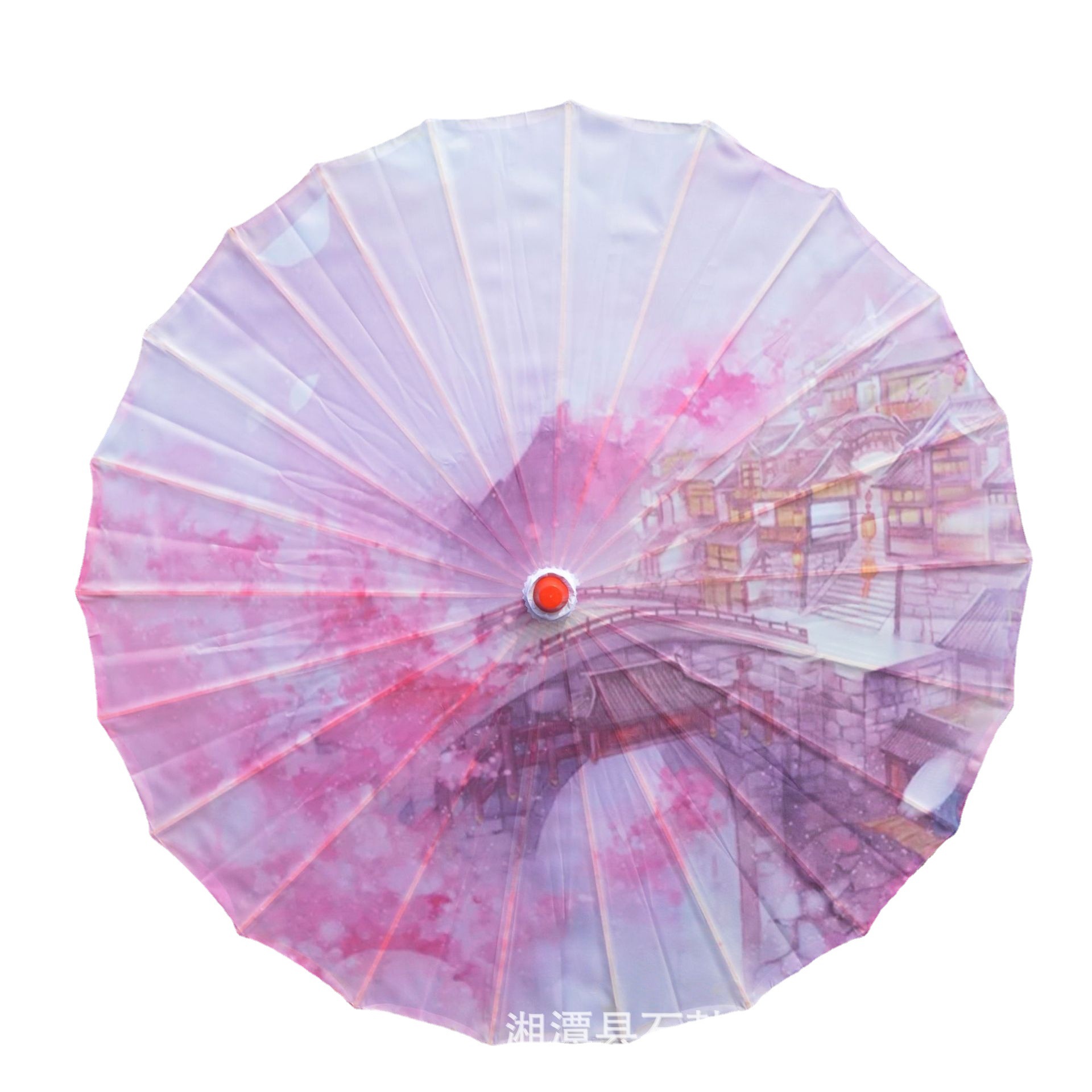 Directo de fábrica paraguas de papel aceitado techo paraguas decorativo femenino hecho a mano estilo antiguo danza hanfu paraguas de seda de estilo chino lote