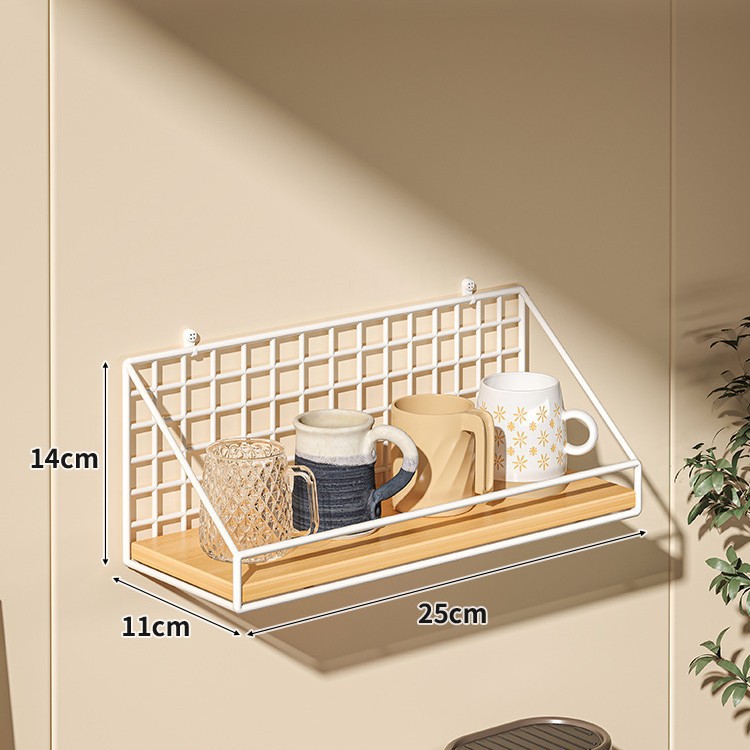 Taza colgada en la pared, taza de agua sin perforación, taza de café colgada en la pared, taza de té colgada en la pared, bolsa de té colgada en la pared