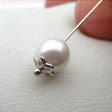 T针平头针蘑菇针伞针配件银饰配件925纯银镀黄金素银 diy纯银批发