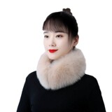 Шарф, утепленный демисезонный воротник, в корейском стиле