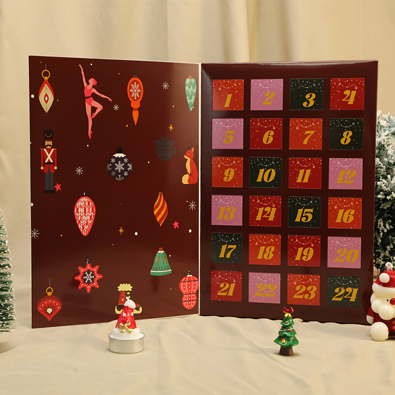 뒤집힌 댄스 패턴, 두꺼운 400g 흰색 판지 스탬프 상자