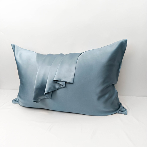 Thickened double-sided silk pillowcase multi-color 22mm heavy mulberry silk high quality invisible zipper foreign trade export