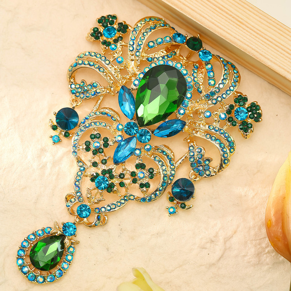creative high-end fashionable brooch drop-shaped
