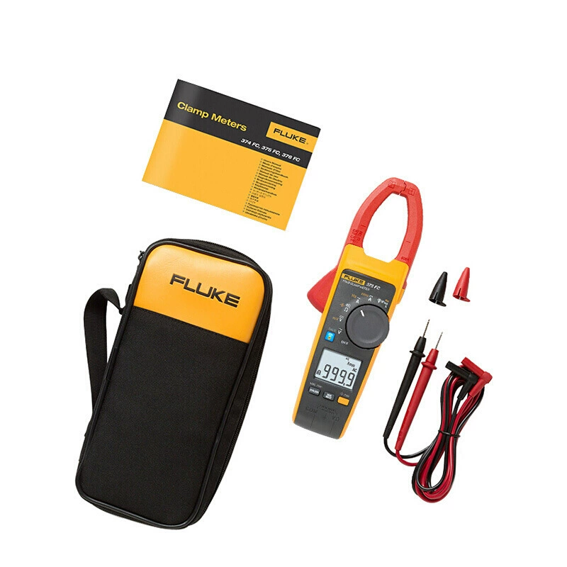 Fluke Fluke 375 FC истинный среднеквадратный корень переменного тока/постоянного тока зажимный стол истинное эффективное значение зажимный стол 600A