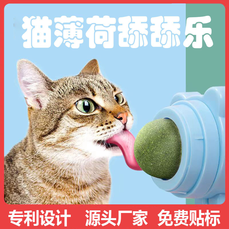 Catnip Ball Cat Toy for Teeth Grinding and Cleaning, Durable and Chewable for Kittens and Cats, Essential Pet Supplies for Cats