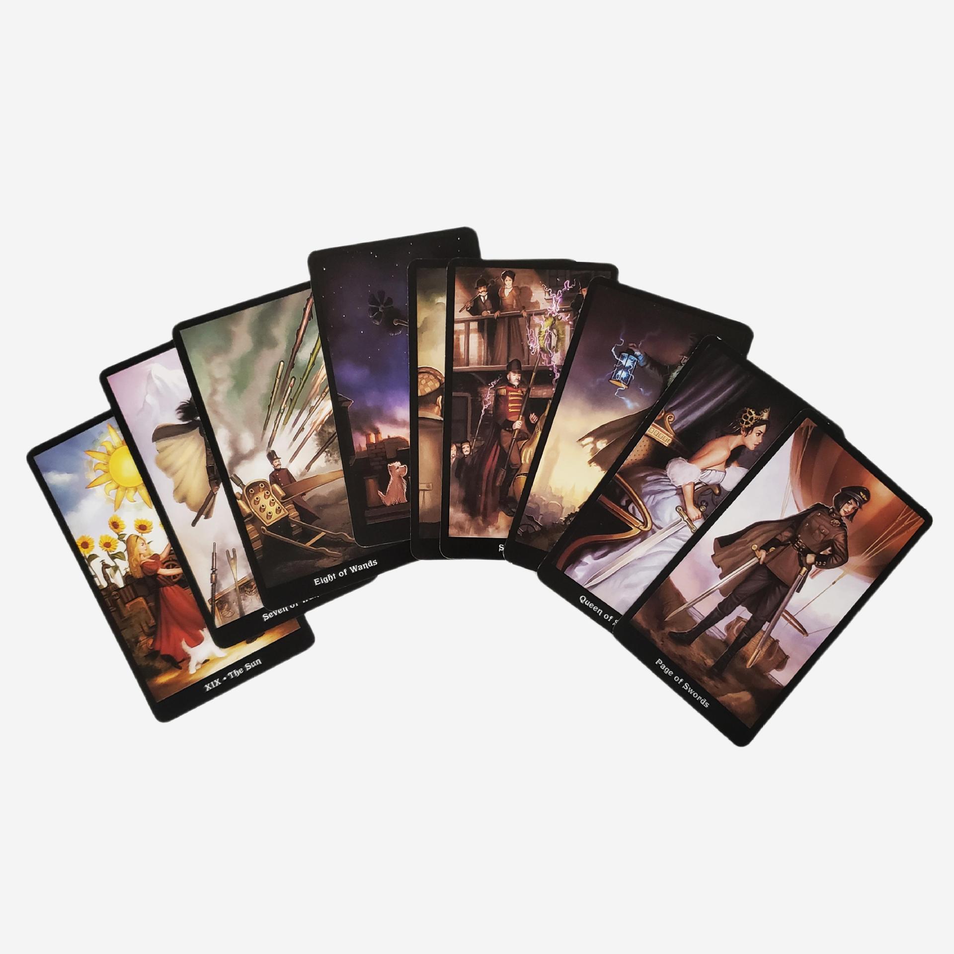 Steampunk Tarot Brettspiel Für Partys Und Gesellige Runden_voghion.com