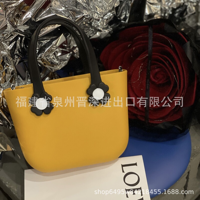 Wholesale Girls' Mini Cute Beach Waterproof Tote Bag Summer Rubber Fashion Eva Handbag Lightweight