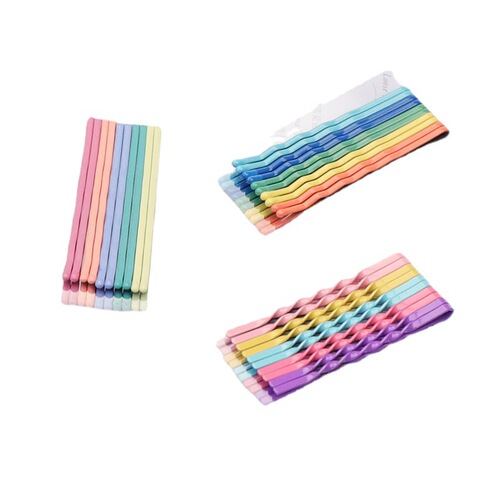 Korean version of simple girly color one-word hair clip black hair clip bangs clip broken hair side clip hair clip internet celebrity style hair clip headgear