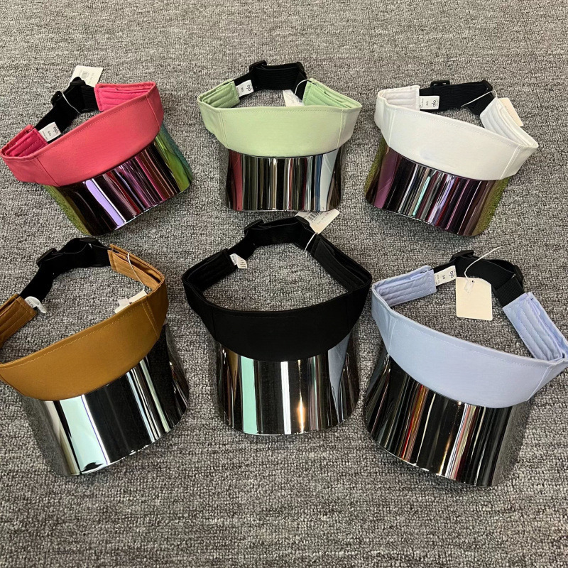 Alo Open Top Cap Baseball Cap Sports Yoga Sun Protection Sun Hat Sunshade Hat Hard Brim Sun Protection Hat Upf50