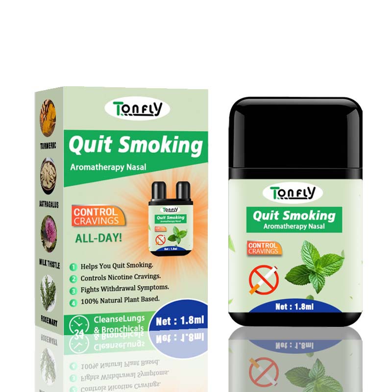TONFLY Cross-border TK Double-hole Nose Cool Stick Sleepy Driving Nose Sucking Cool Oil quit smoking