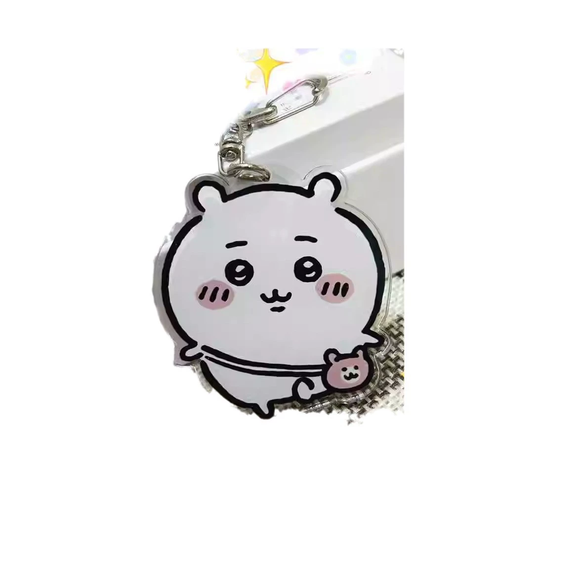 Acrylic creative cute keychain, custom-made
