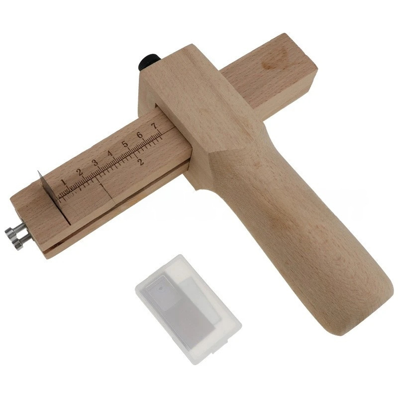 DIY cuero hecho a mano tallado forma herramienta aceite pluma sello cuchillo de corte punzonado